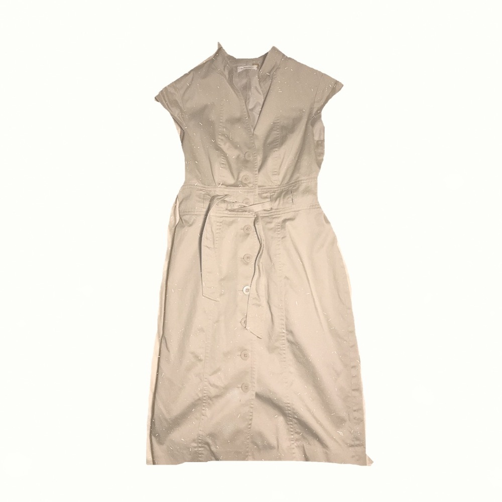 Khaki Calvin Klein Dress